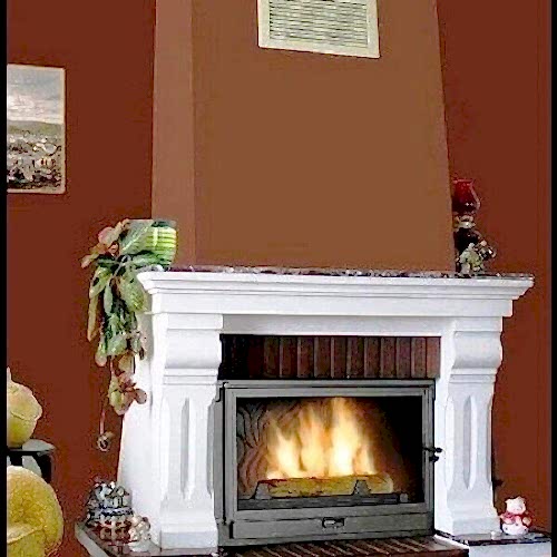 Düz Duvar Şömine 1