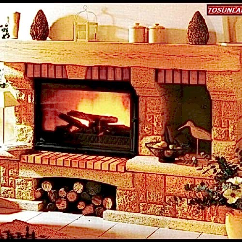 Düz Duvar Şömine 20