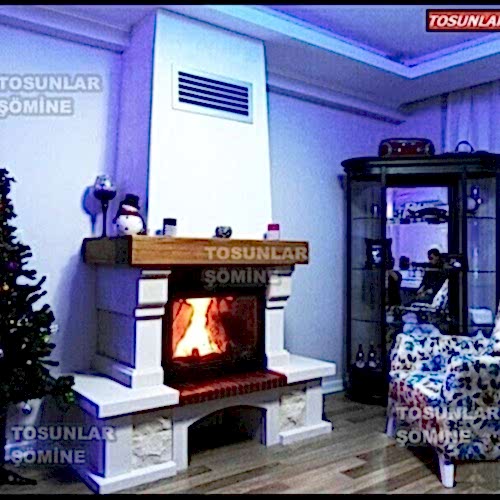 Düz Duvar Şömine 25