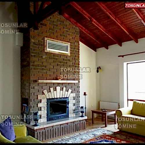 Düz Duvar Şömine 41