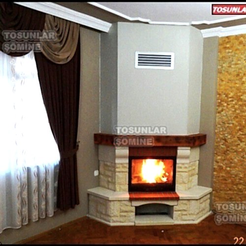 Köşe Model Şömine 17